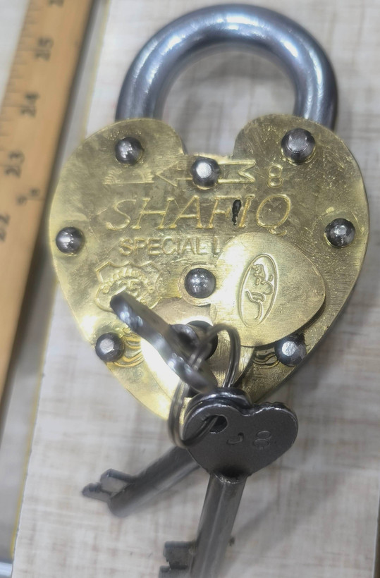 قفل تمام برنج پاکستانی سایز کوچک کف دست ضد برش ضد اسید